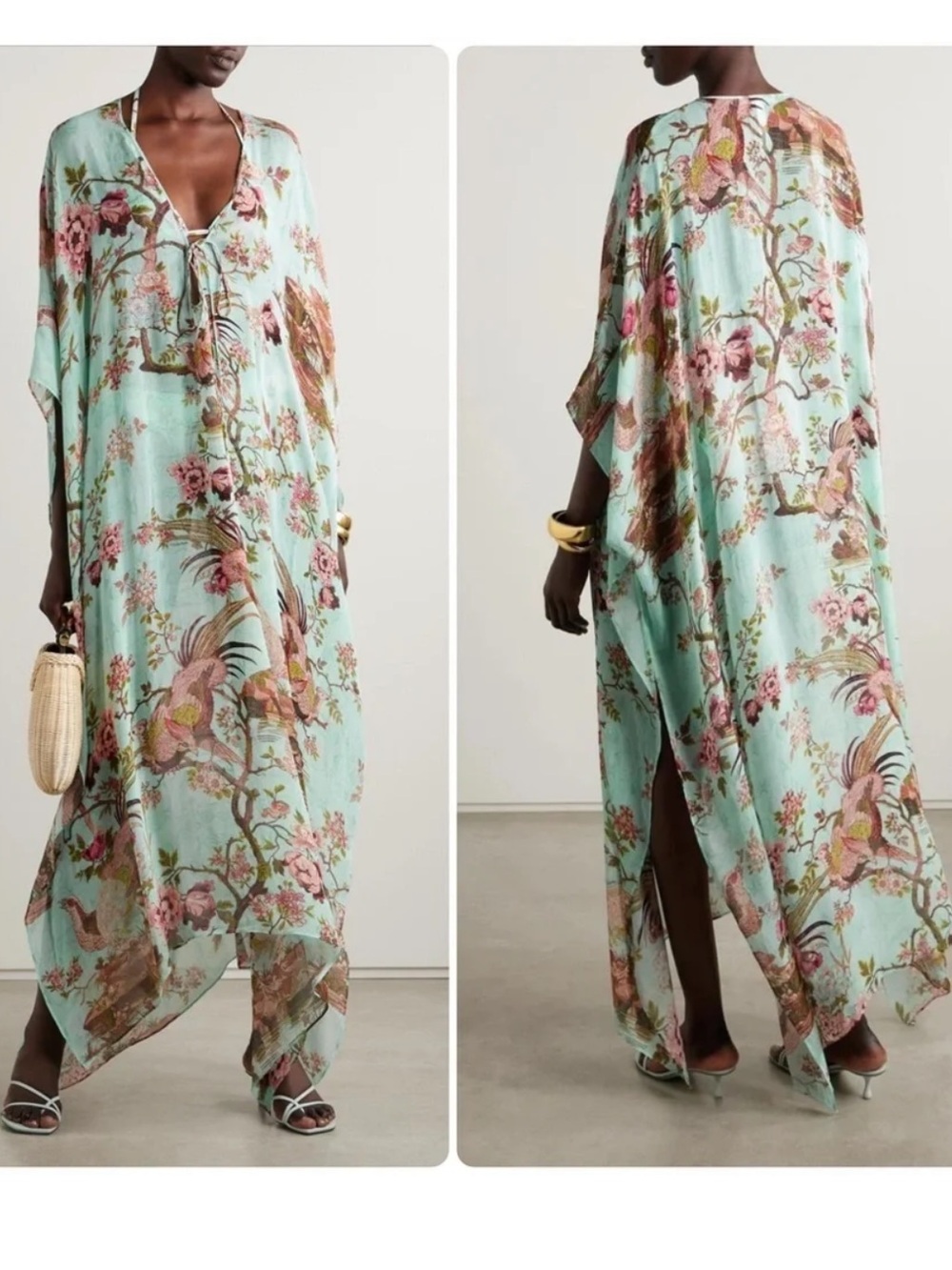 SKIMS X ROBERTO CAVALLI Long Kaftan - Picture 8 of 8